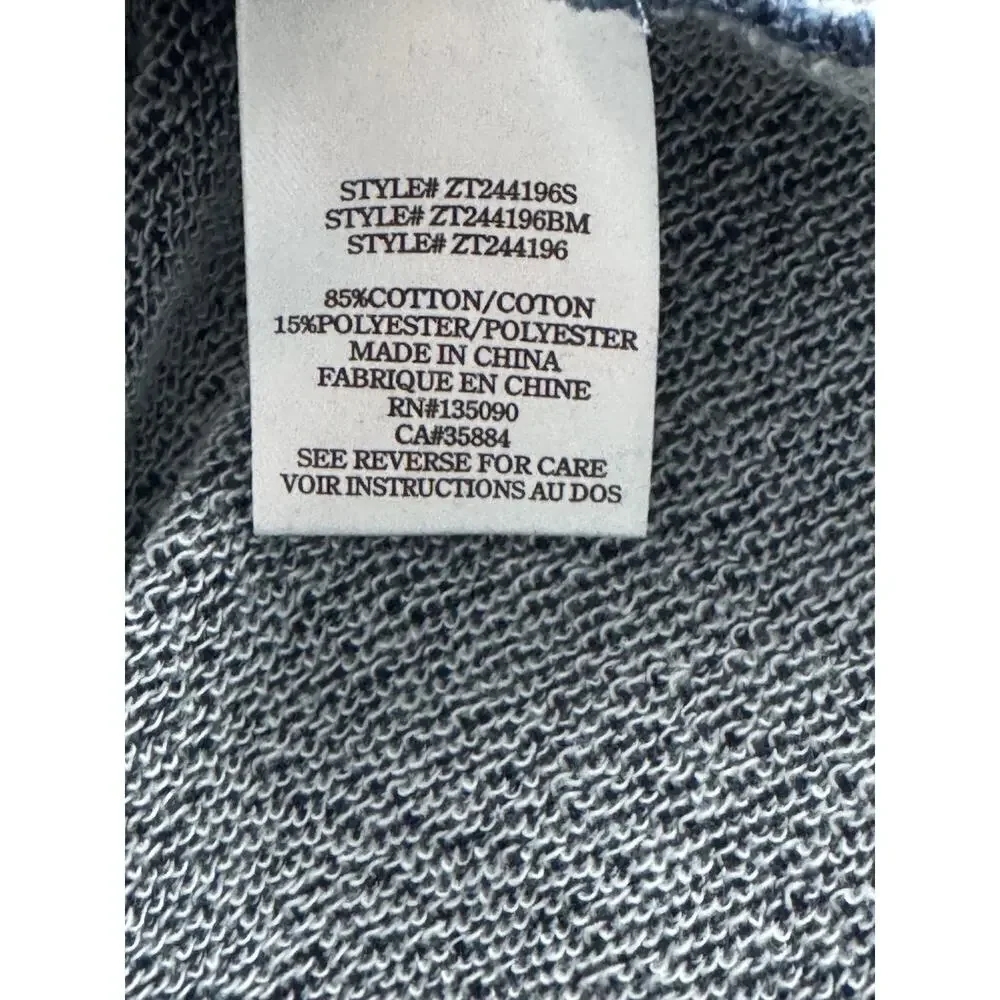 Z Supply Fair & Square Women’s Denim Crewneck Pullover Sweatshirt: Size M